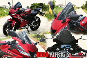 ���}�n YZF-R15 (2017-) HERO2 �t�����g�X�N���[�� 4634