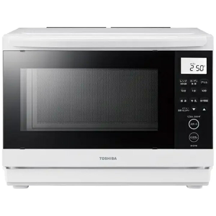 楽天市場】東芝 ER-D70B-W石窯ドーム 角皿式スチームオーブンレンジ 