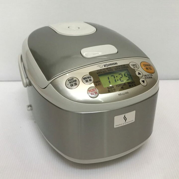 楽天市場】[海外向け炊飯器] 象印・3合炊き外国仕様炊飯器 NS-LLH05 