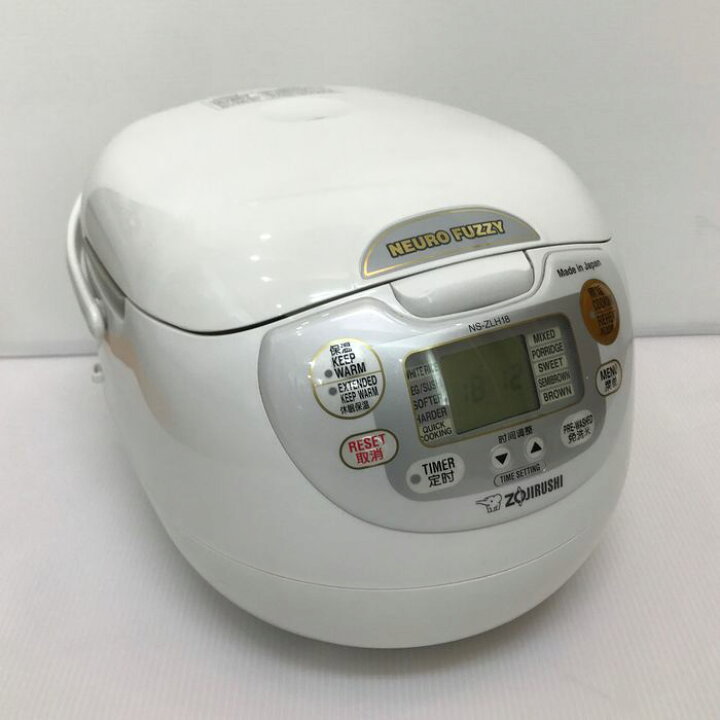 楽天市場】[海外向け炊飯器] 象印 NS-ZLH18-WZ 【220仕様】 1升炊き 