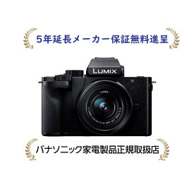 パナソニック DC-G100DV-K[5年延長メーカー保証無料進呈]LUMIX デジタル一眼カメラ/レンズキット