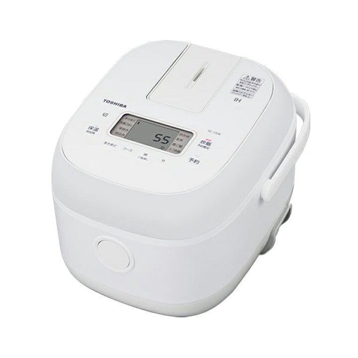 楽天市場】東芝 RC-5XW-W IHジャー炊飯器（3合炊き） : マサニ電気株式 