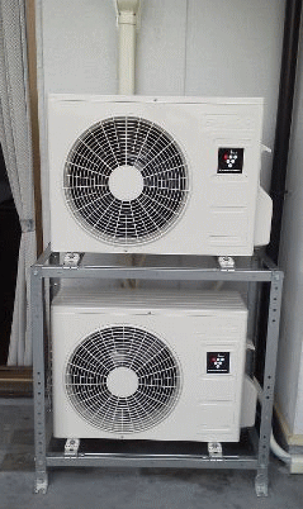 楽天市場】追加工事 室外機2段置き【金具別売り】 : マサニ電気株式