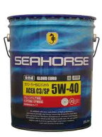SEAHORSE　GLOUD EURO　シーホース　グラウドユーロ　5W-40　ACEA：C3　API：SP　20L　全合成油　全国送…