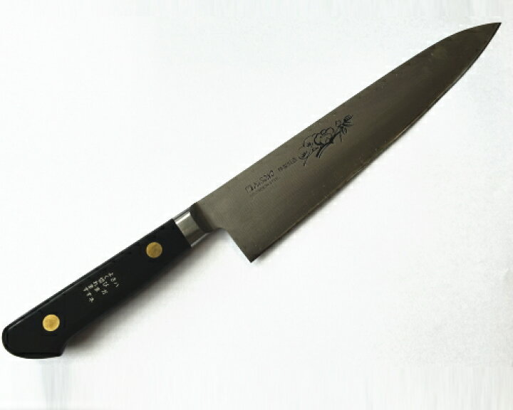 MISONO ミソノ 牛刀 210mm ツバ付 彫刻入 ミソノ刃物 (正規品) Misono 
