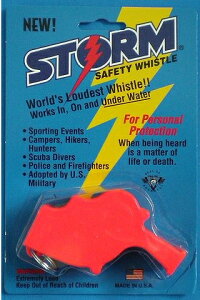 STORM SAFTY WHISTLE�i�X�g�[�� �Z�[�t�e�B�[ �z�C�b�X���j�ЊQ�E�~�}�p�z�C�b�X��