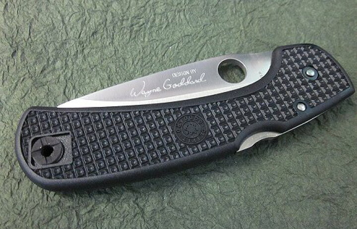 楽天市場】SPYDERCO（スパイダルコ） Wayne Goddard ウェインザイテル 