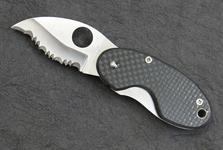 楽天市場】SPYDERCO（スパイダルコ） クリケットカーボンファイバー 波 