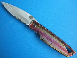 BUCK(バック)175S6Lightning 2(ライトニング 2)レインボートラウト スケール