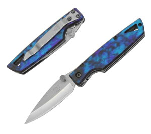 BUCK(バック)170BM Lightning HTA Iライトニング HTA Iアルミ ブルーマーブル