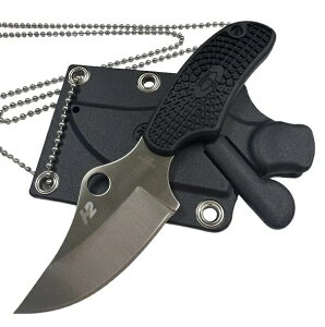 SPYDERCO�i�X�p�C�_���R�jARK Neck Knife H-2ARK �l�b�N�i�C�t H-2�u���b�N ���nH2 FRN(�K���X�@�ۋ����i�C����)�V�[�X�i�C�t�L�����A���V�[�X�t