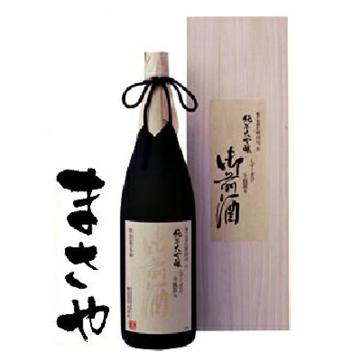 楽天市場】純米大吟醸酒 斗瓶取り 雫 桐箱入 1800ml : まさや楽天市場店