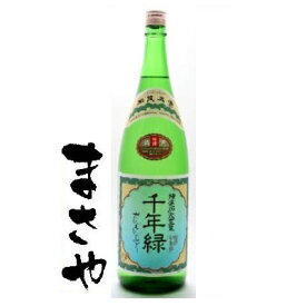 加茂五葉 千年緑 1800ml 父の日 ホワイトデー お返し 地酒 ギフト 中元 歳暮 清酒 贈り物