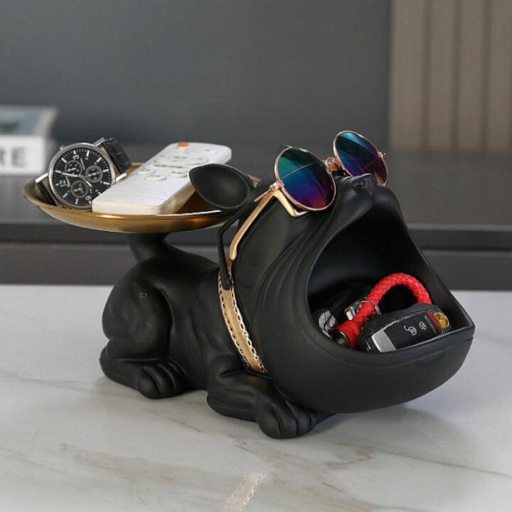 楽天市場】犬 小物入れ 収納 インテリア フレンチブルドッグ 
