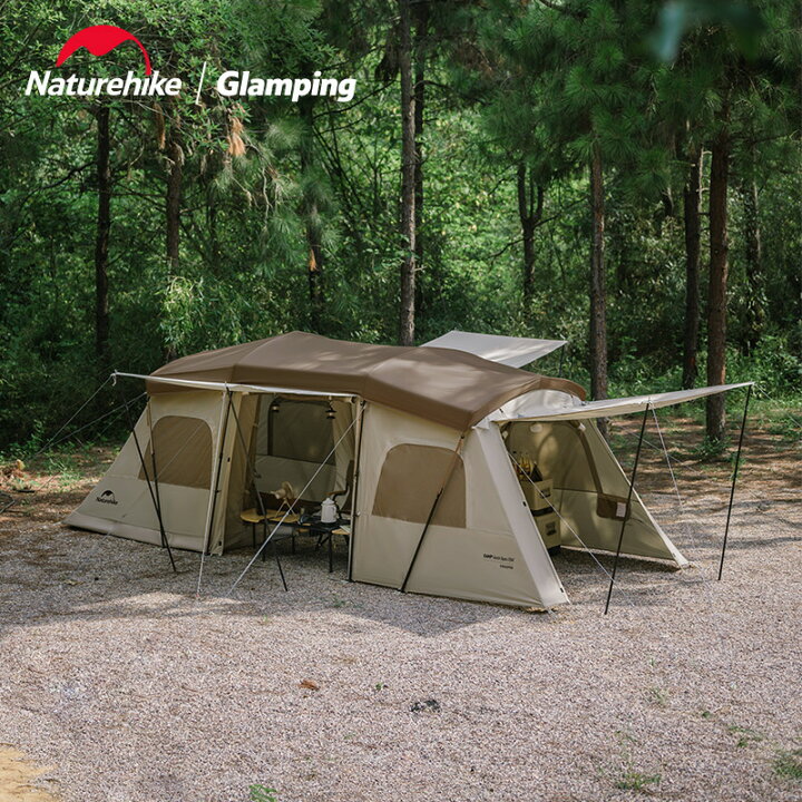 楽天市場】Naturehike ワンタッチテント ロッジ テント 17平方 大型 