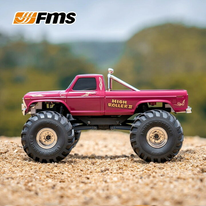 楽天市場】FMS 1/24 RC クローラー スマッシャー モンスタートラック 