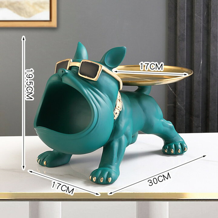 楽天市場】犬 小物入れ 収納 インテリア フレンチブルドッグ 