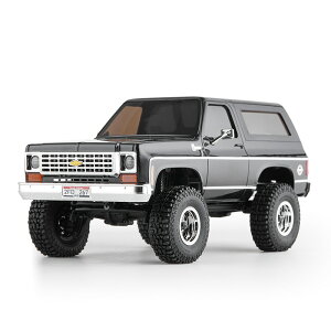 FMS 1/24�X�P�[�� RC�N���[���[ ���W�R�� Chevy K5 FCX24 LED���C�g �z�r�[�O���[�h RC�I�t���[�h�g���b�N �����[�g�R���g���[���J�[