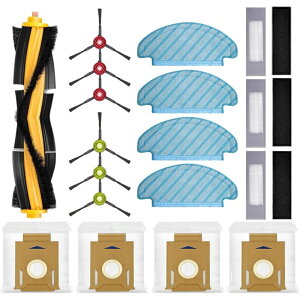 �y�݊��i�z�G�R�o�b�N�X ���Օi 18�_���� DEEBOT OZMO 920/ T8/ N7/N8+/N10 PLUS �����p���Օi�A�N�Z�T���[�L�b�g ECOVACS���{�b�g�|���@ ���Օi N8 PRO T8+ T8 AIVI �t�B���^�[ T9 N8 PRO+ ���p�b�N �u���V ���{�b