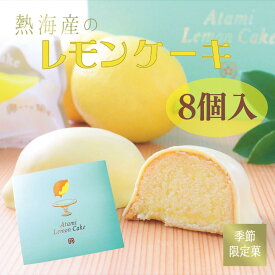 レモンケーキ　　（季節限定）　　【 8個入箱】菓子舗間瀬