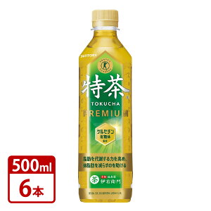  Tg[ SUNTORY ɉEq  TOKUCHA PREMIUM PZ`z̔z 500ml PET 蔄p × 6{ Zbg ybg gN`  gNz یpHi  