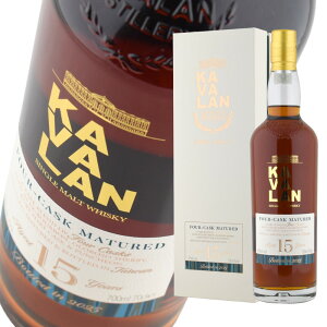 �E�C�X�L�[ �J�o���� 15�N �V���O�������g�E�C�X�L�[ 43% 700ml 1�{ ���K�i �J���@���� ��pKAVALAN SINGLE MALT WHISKY FOUR-MATURED