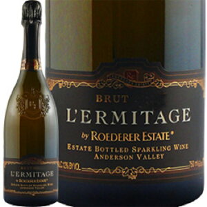 ���f���[���@�G�X�e�[�g / �@�G���~�^�[�W���@�u�����b�g�@[2017]�@750ml�@���A�@�yROEDERER ESTATE�zL�fERMITAGE BRUT