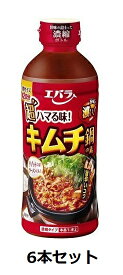 エバラ食品 / 　キムチ鍋の素　（濃縮タイプ）　500ml×6本セット