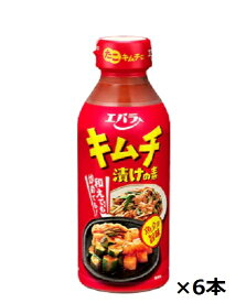 エバラ食品 キムチ漬けの素 300ml×6本