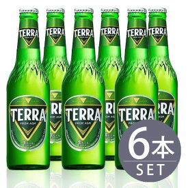 瓶ビール 眞露 TERRA テラ 330ml瓶 6本セット 送料無料 韓国
