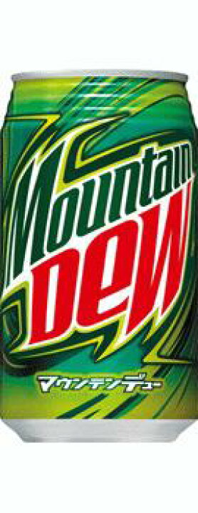 楽天市場 炭酸飲料 サントリー マウンテンデュー 350ml 缶 1ケース 24本入 1配送最大で2ケースまで同梱ok 酒宝庫 ｍａｓｈｉｍｏ