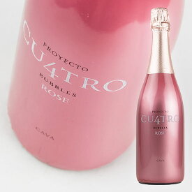 クロ　モンブラン / 　プロジェクト　クワトロ　カヴァ　ロゼ　[NV]　750ml・ロゼ泡　【Clos Montblanc】 Proyecto Cu4tro Cava Rose