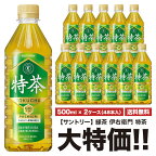 特茶 サントリー 伊右衛門 特茶 500ml×24本入 ペット2ケースセット [計48本] 送料無料