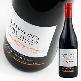 ローソンズ　ドライヒルズ / 　白ラベル　ピノ　ノワール　[2020]　750ml・赤　【Lawson’s Dry Hills】 White Label Pinot Noir