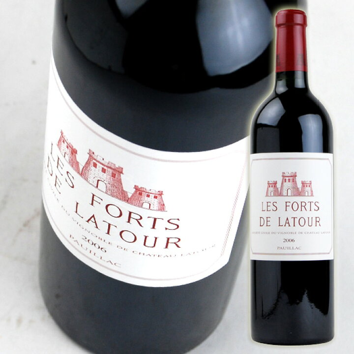 楽天市場】レ フォールド ラトゥール [2006] 750ml 赤 Les Forts de 