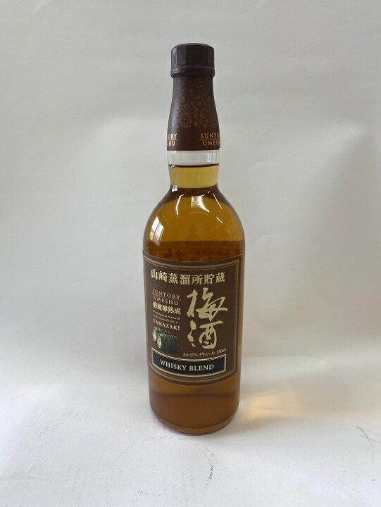 楽天市場】【サントリー】梅酒 山崎蒸溜所貯蔵 焙煎樽熟成梅酒 17 