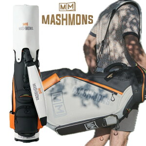 【送料無料】 【人気】ゴルフ キャディーバッグ ハードキャディーバッグ ゴルフバッグ 9型 メンズ 傘ホルダー 7ポケット 大容量 保冷ドリンクホルダー ショルダーベルト ホワイト オレン