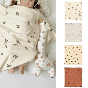 送料無料 おくるみ 赤ちゃん バスタオル ブランケット 昼寝ケット 綿毛布 タオル 85cm*85cm ベビーカー日よけ カバー 綿 柔らかい 新生