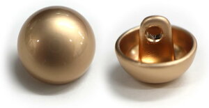 メタルボタン 【ゴールド】 金 ビジュー ブロンズ風 ドーム型 飾り 縫製 袖口 20個入り 【11.5mm】 きらきらぷんぷん丸 B-106