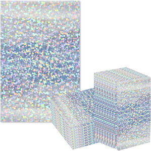 カードスリーブ ホログラム クリア ハードタイプ ドット柄 58x89mm 50枚入り 大容量 K-POPトレカ フォトカード チェキ 推し活 きらきらぷんぷん丸 TRC-003