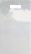透明手提げ袋【B5サイズ】 小判抜き 100枚セット 200x340mm CPP 50ミクロン厚 配布 販促
