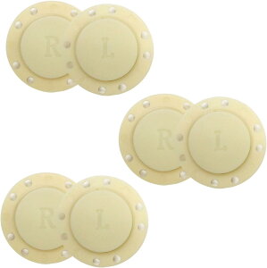 磁気ボタン 強力 【ベージュ】 縫い付けタイプ 打ち具不要 マグネットボタン カラー 3組入り 【22mm】 きらきらぷんぷん丸 B-1135