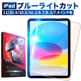 【スーパーSALE半額商品】 iPad ガラスフィルム iPad Pro フィルム 2024 保護フィルム iPad Air ブルーライトカット iPad Air5 iPad mini6 Air4 3 ipad 第10世代 第9世代 8 7 6 5 Air 2 mini5 4 11 10.5 9.7 インチ 強化ガラス shizukawill シズカウィル