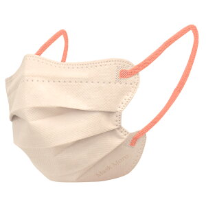 4Dマスク 不織布マスク 立体マスク バイカラーマスク カラーマスク 120枚 マスクモア おしゃれ