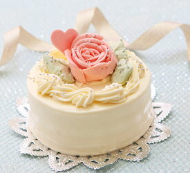 バタークリームケーキ 4号 懐かし昭和の味わいバースデーケーキ