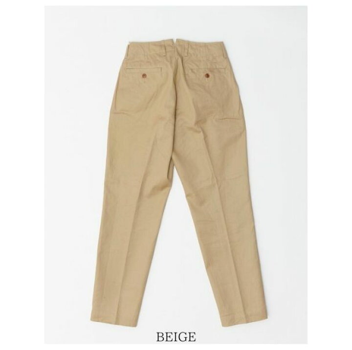 楽天市場】HAND ROOM 【ハンドルーム】INTACK CHINO TROUSERS 