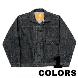 WORKERS【ワーカーズ】13.75oz Denim Jacket Buckle Back Black Denim