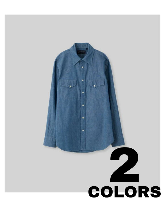 楽天市場】HANDROOM【ハンドルーム】WESTERN SHIRTS : MASON and DIXON