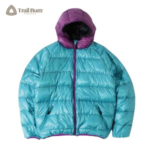 NOT BAD DOWN HOODY / TURQUOISE / PURPLE / TRAIL BUM �g���C���o�� NANGA �i���K