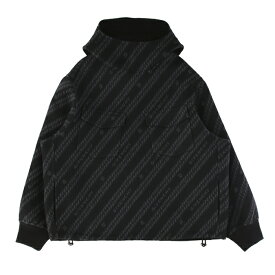 GIVENCHY ジバンシー CHAIN LOGO JACQUARD HOODIE チェーンロゴ ジャガード フーディー パーカー メンズ ブラック M L オンライン 通販 2021SS 101bm00mu139502